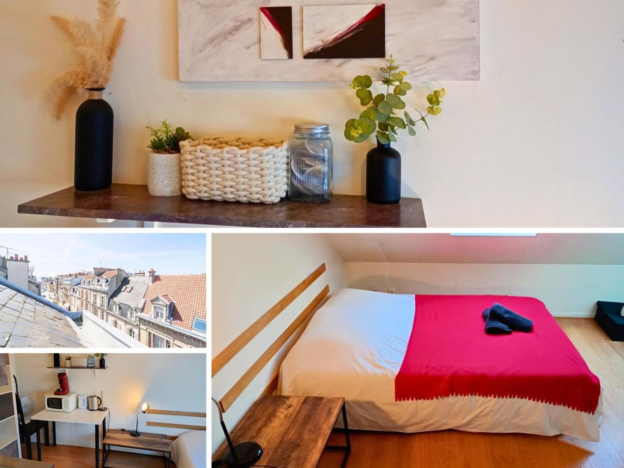 Colbert 541 Hypercentre - Ideal Couple & Pro - Wifi Haut Debit - Gare, Cathedrale, Commerces, Restaurants & Transports En Commun A Moins De 10 Minutes A Pied Reims Exterior foto